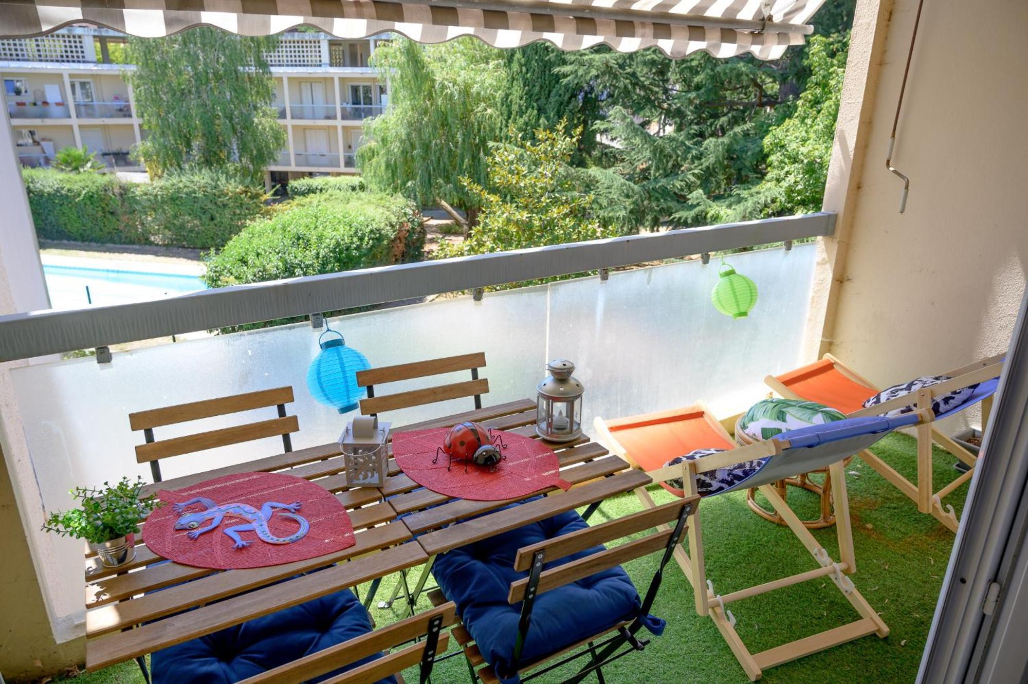 Les Jardins De Rangueil, Parking, Metro, Piscine Apartment Toulouse Luaran gambar